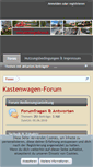 Mobile Screenshot of kastenwagenforum.de