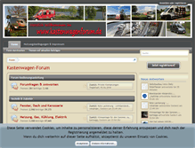 Tablet Screenshot of kastenwagenforum.de